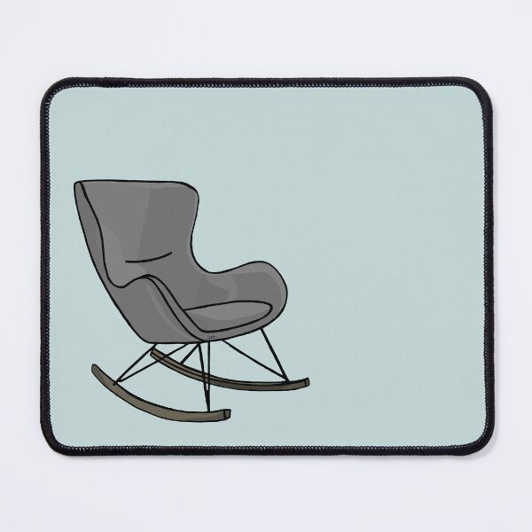 Item preview, Rocking chair (grey) designed and sold by MentaLee.