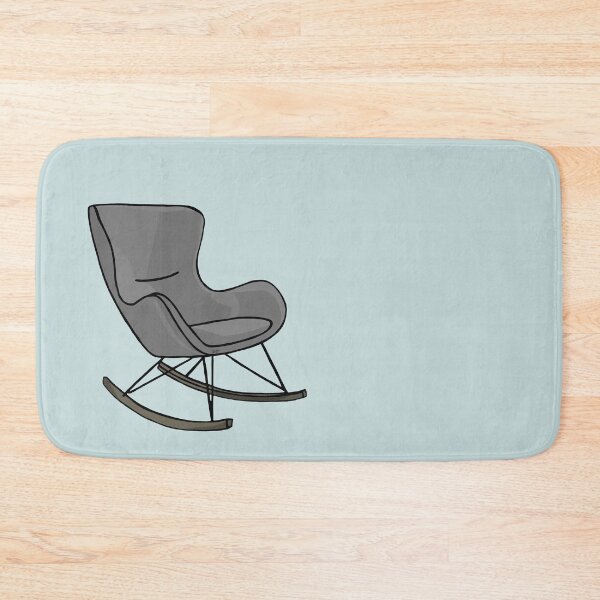 Item preview, Rocking chair (grey) designed and sold by MentaLee.