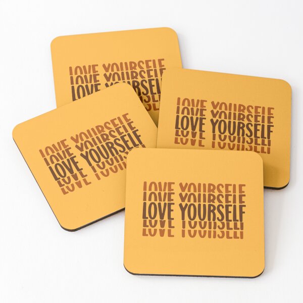 Item preview, LOVE YOURSELF -YELLOW designed and sold by Kimirina.