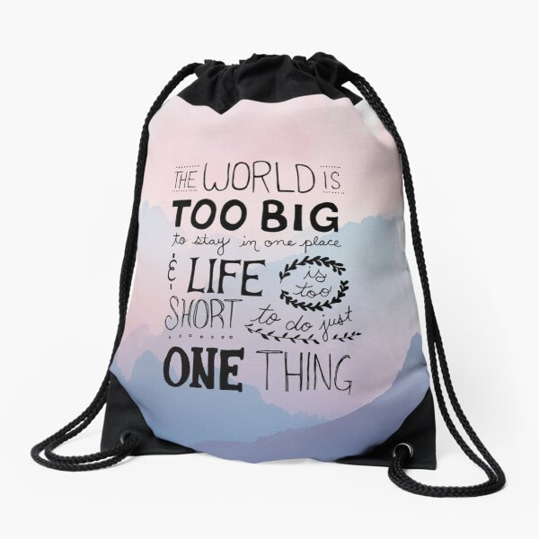 Item preview, Travel Quotes - Handwritten - Life is too short designed and sold by Caites.