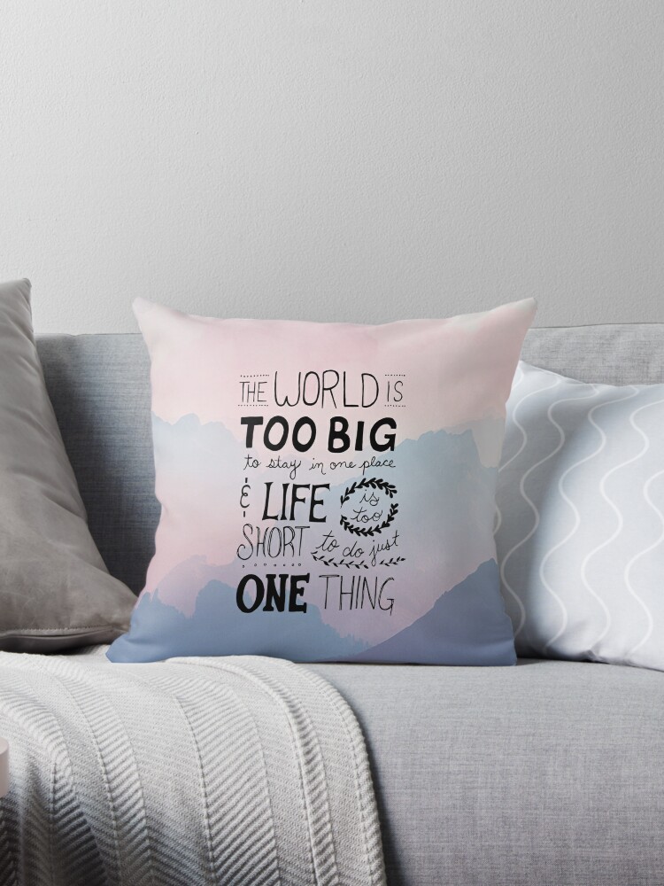 Travel top pillow quotes