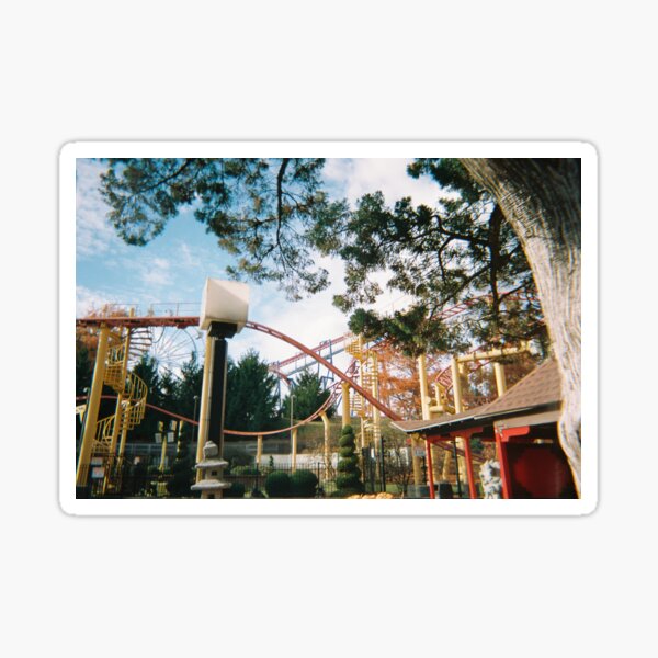 35mm Roller Coaster Photo Sticker