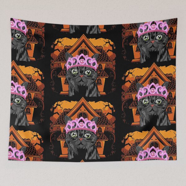 Item preview, Halloween Black Cat designed and sold by Milena-.