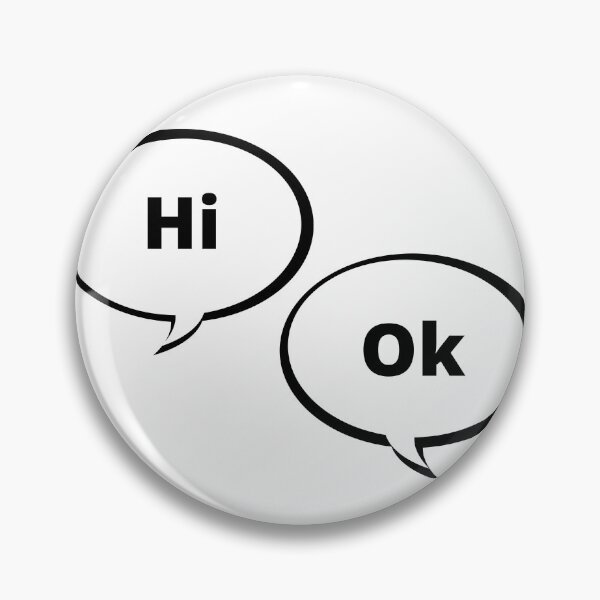 Item preview, Hi, Ok - Vine designed and sold by schierneckeretc.