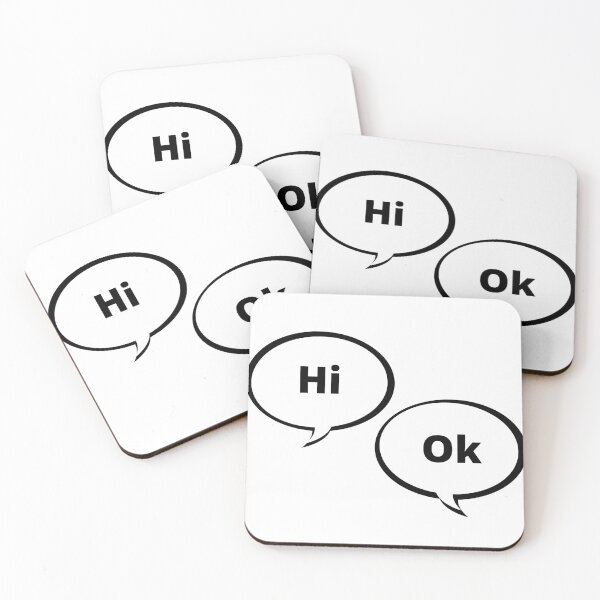 Item preview, Hi, Ok - Vine designed and sold by schierneckeretc.