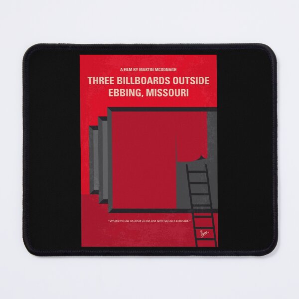 Item preview, No900 My Three Billboards minimal movie poster Poster designed and sold by sanbrandgre.