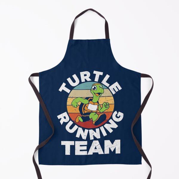 Item preview, Turtle Running Team | Funny Retro Running designed and sold by KrisSidDesigns.