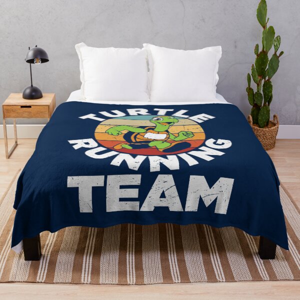 Item preview, Turtle Running Team | Funny Retro Running designed and sold by KrisSidDesigns.