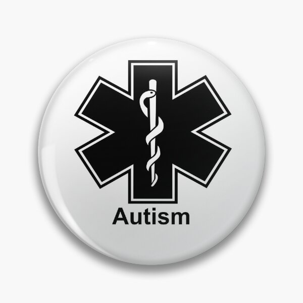 Item preview, Autism Medical Alert designed and sold by Noon-Stickers.