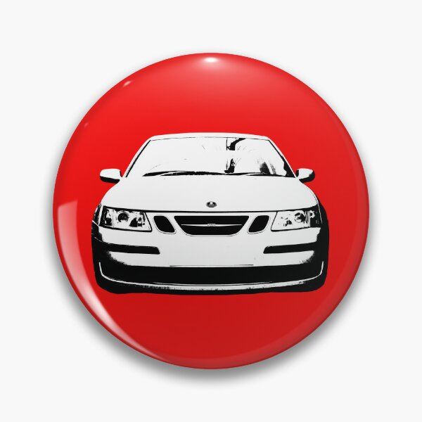 Item preview, Saab 9-3 1st generation classic car black/white monoblock designed and sold by soitwouldseem.