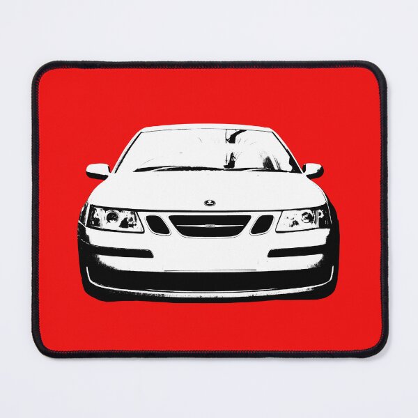 Item preview, Saab 9-3 1st generation classic car black/white monoblock designed and sold by soitwouldseem.