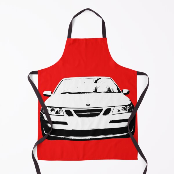 Item preview, Saab 9-3 1st generation classic car black/white monoblock designed and sold by soitwouldseem.