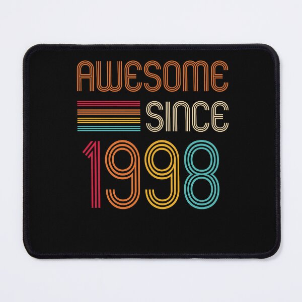 Item preview, Awesome Since 1998 Retro T-Shirt, Birthday 1998,Birthday gift idea for Mom ,Dad & Siblings, Cool gift idea for your familly designed and sold by Tidasse ⭐⭐⭐⭐⭐.