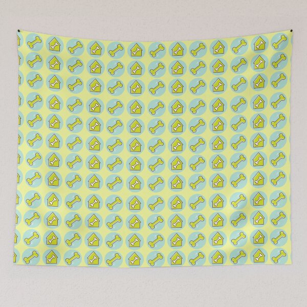 Item preview, cute dog bone icons pattern designed and sold by orbsight.