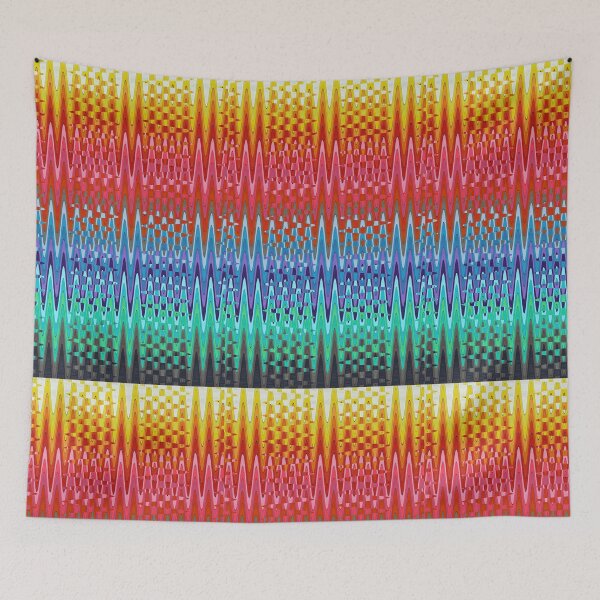 Item preview, Colored Waves designed and sold by siloto.