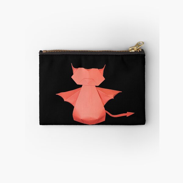 Item preview, origami devil cat designed and sold by Meo Design.