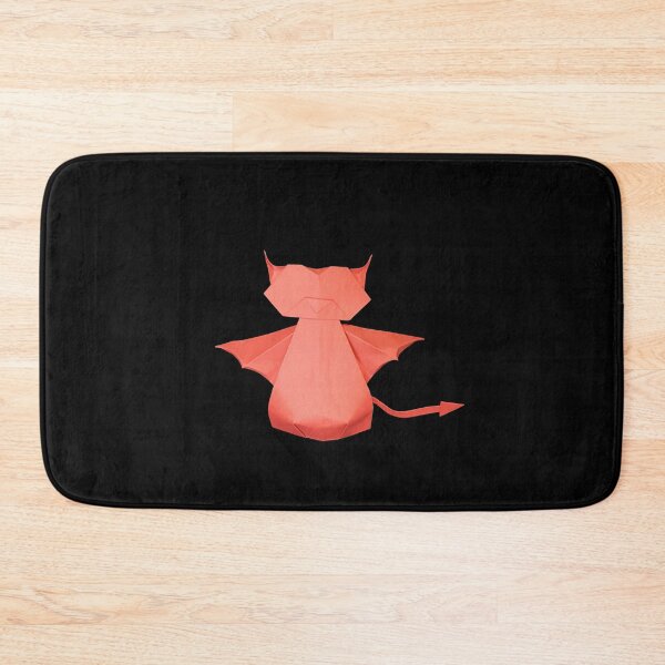Item preview, origami devil cat designed and sold by Meo Design.