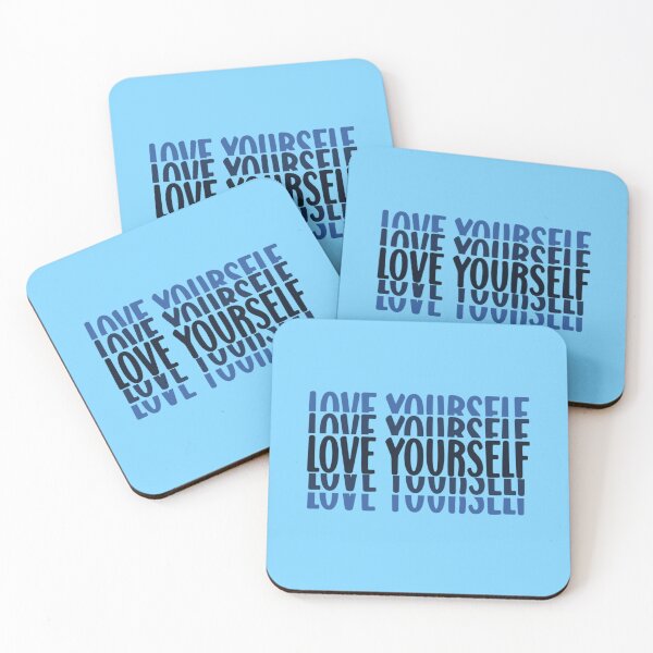 Item preview, LOVE YOURSELF - BLUE designed and sold by Kimirina.