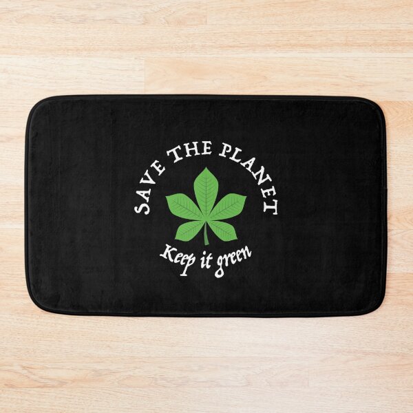 Item preview, save the planet - keep it green designed and sold by YassOrNope.
