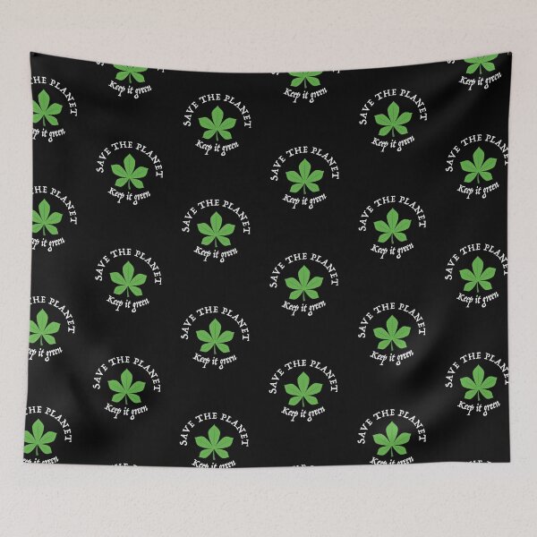 Item preview, save the planet - keep it green designed and sold by YassOrNope.