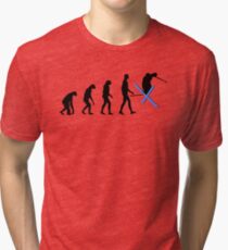 Evolution Ski Tri-blend T-Shirt