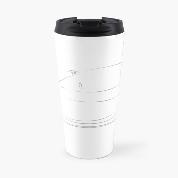 Cayman GT4 Linie Art Kaffee-Thermobecher