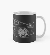 Cayman GT4 Line Art Classic Mug
