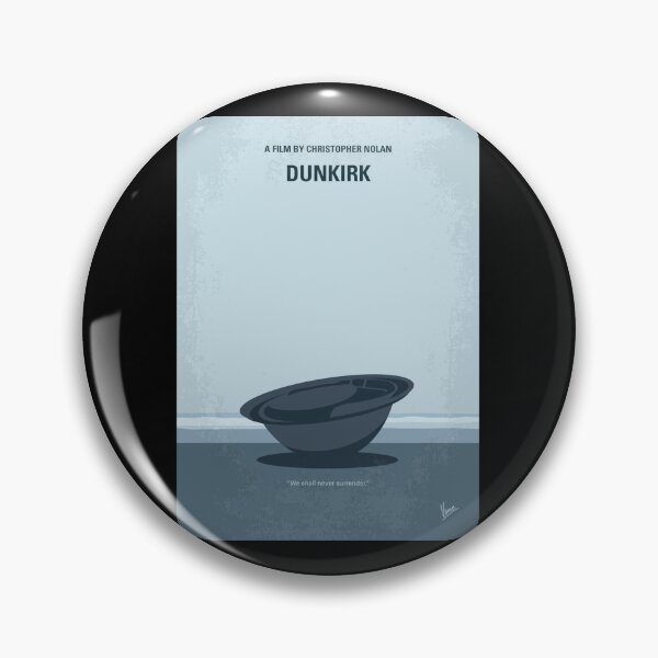 Item preview, No905 My Dunkirk minimal movie poster Poster designed and sold by sanbrandgre.