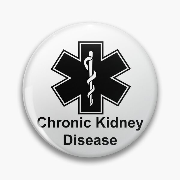 Item preview, Chronic Kidney Disease Medical Alert designed and sold by Noon-Stickers.