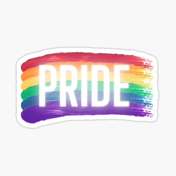 PRIDE Flag Sticker