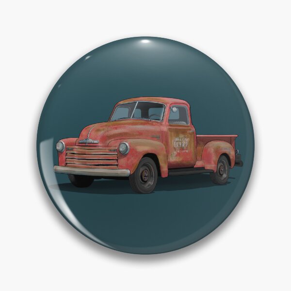 Item preview, Rusty 1949 Chevy Pickup Truck designed and sold by candc-retro.