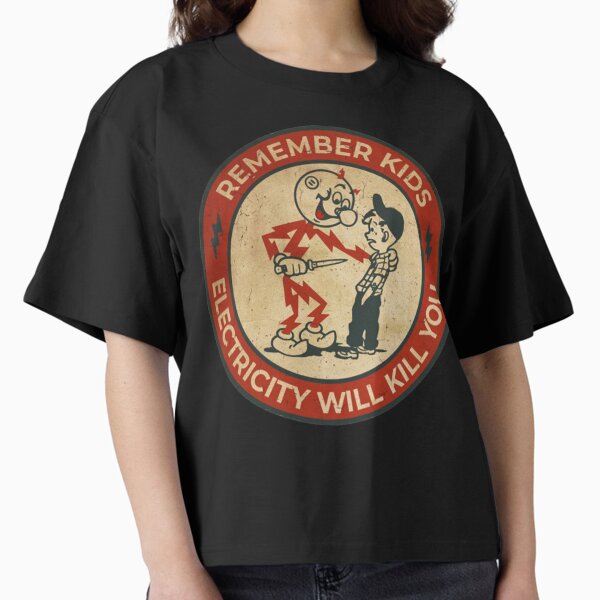 Item preview, Electricity Will Kill You Kids Vintage designed and sold by joseph7924.