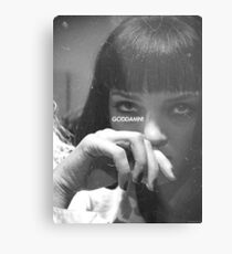 mia wallace Metal Print