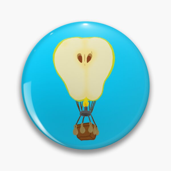 Item preview, Hot Pear Balloon designed and sold by Thatgaybrand.