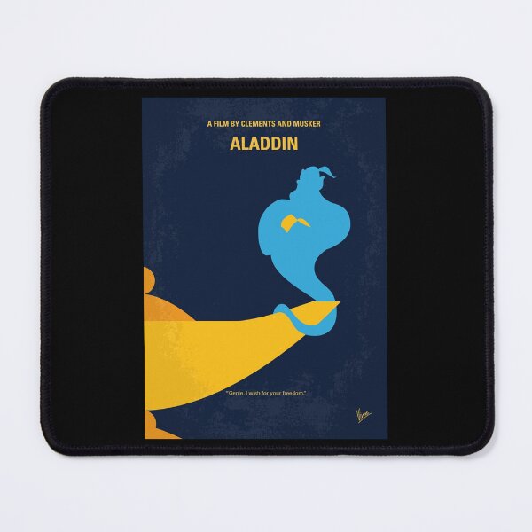 Item preview, No920 My Aladdin minimal movie poster Poster designed and sold by sanbrandgre.