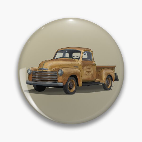 Item preview, Rusty 1949 Chevy Pickup Truck designed and sold by candc-retro.