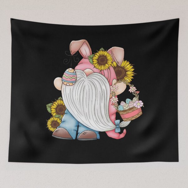 Item preview, Easter Gnome Bunny Eggs Sublimation designed and sold by micreations.