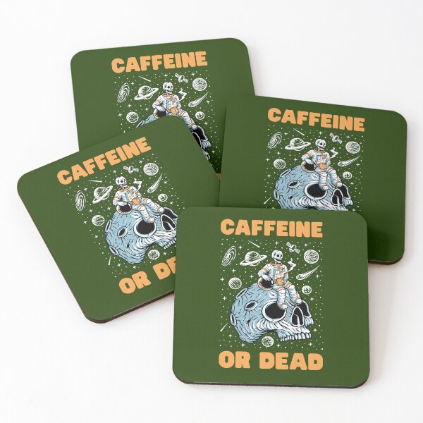 Item preview, Caffeine Or Dead designed and sold by Keep Smiling.
