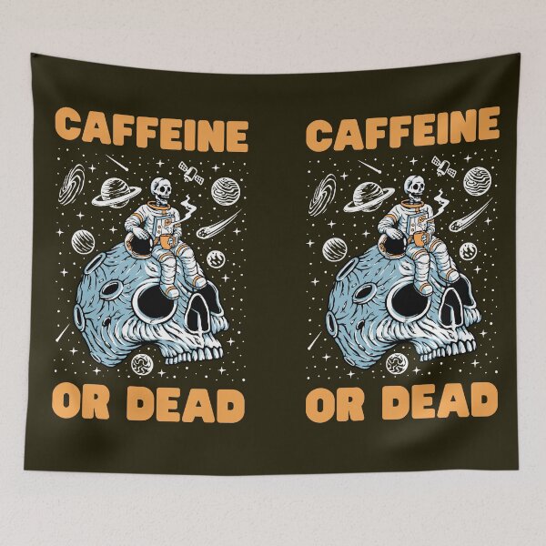 Item preview, Caffeine Or Dead designed and sold by Keep Smiling.