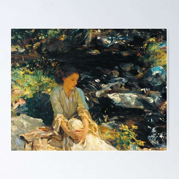 Item preview, The Black Brook by John Singer Sargent -  Vintage designed and sold by RickE.