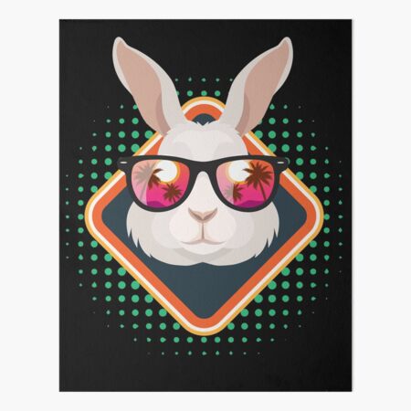 Bunny Rabbit Glasses Leopard Print Bow Funny Hipster Easter T-Shirt Bunny Rabbit Glasses Leopard Print Bow Funny Hipster Easter T-Shirt