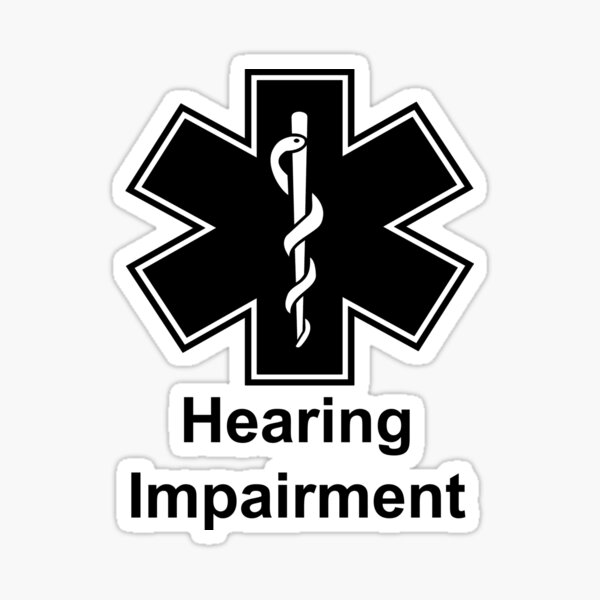 Medical alert store for hearing impaired