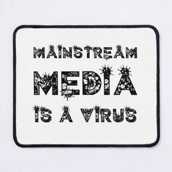 Item preview, Mainstream Media is a Virus designed and sold by Liberty & Unicorns.