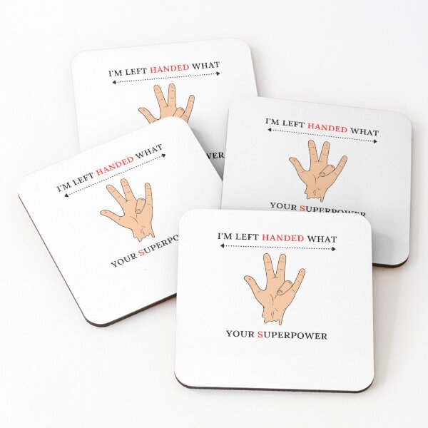 Item preview,  I'm Left Handed What's Your Superpower Left Handers Uniqueness Funny Gift for Left Handers Day designed and sold by 77ART.