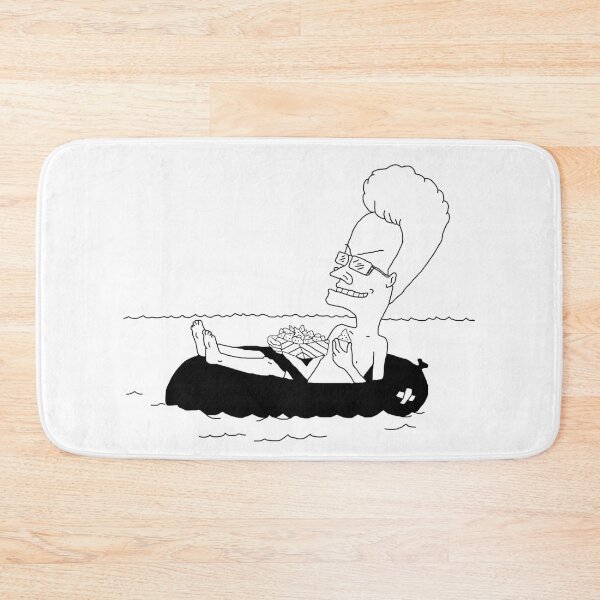 Item preview, Beavis and butthead  chillin - black and white designed and sold by patrickcharlez.