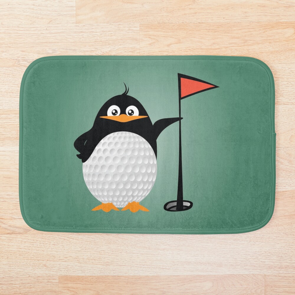 Penguin golf time - Funny penguin playing golf lovers - Funny golf