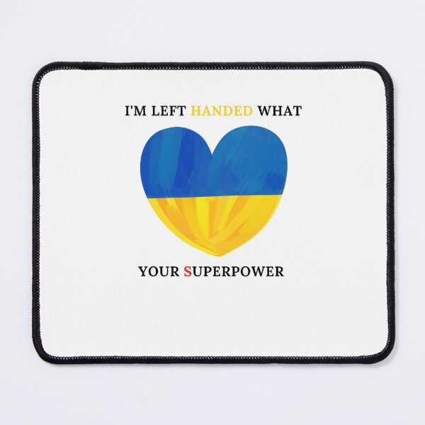 Item preview, I'm Left Handed What's Your Superpower Left Handers Uniqueness Funny Gift for Left Handers Day designed and sold by 77ART.