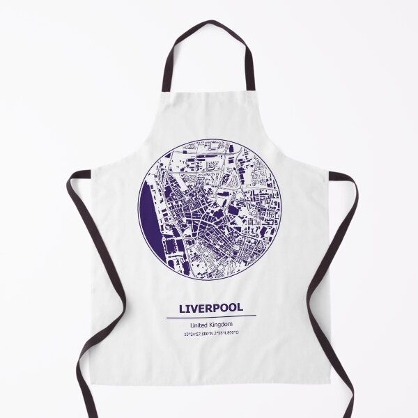 Artikelvorschau, Liverpool city map coordinates entworfen und verkauft von chrlalexandru.