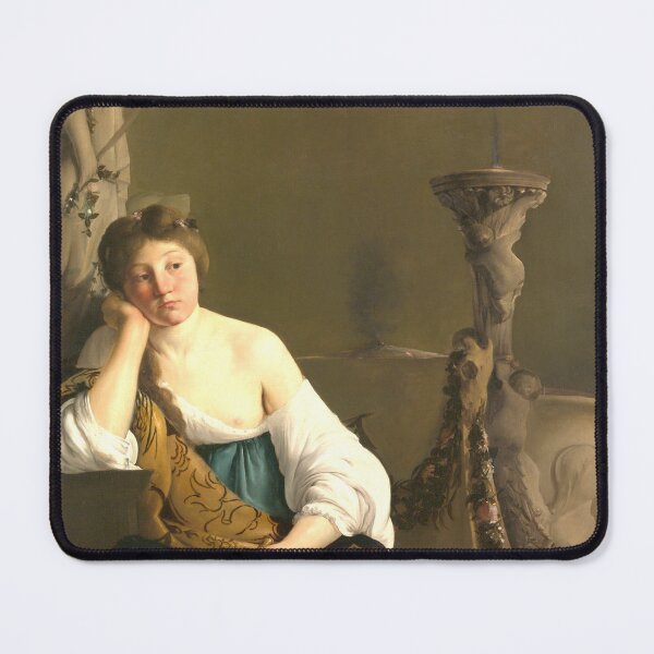Item preview, The Disillusioned Medea, Paulus Bor, Dutch artist, restored painting designed and sold by Lady-Frost.