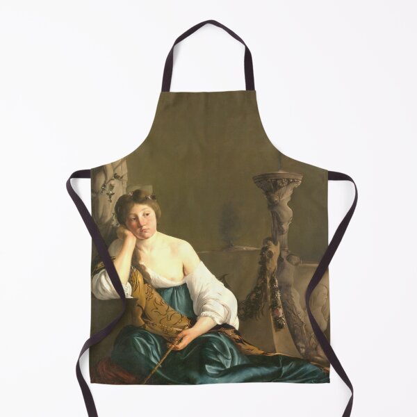 Item preview, The Disillusioned Medea, Paulus Bor, Dutch artist, restored painting designed and sold by Lady-Frost.